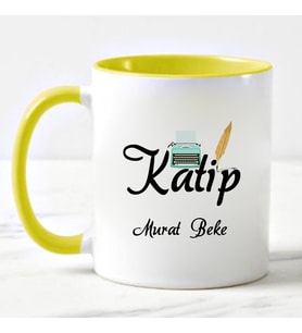 Katip Kupa Bardağı Sarı