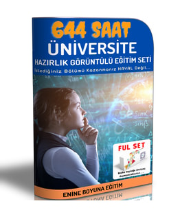 2025 Üniversiteye Hazırlık Görüntülü Eğitim Seti