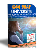 2025 Üniversiteye Hazırlık Görüntülü Eğitim Seti
