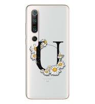 Papatya Harf Tasarım Süper Şeffaf Silikon Telefon Kılıfı Xiomai Mi10-pro U-Harfi