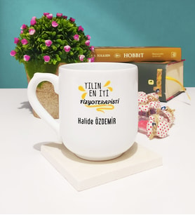 Yılın En İyi Fizyoterapisti Tasarımlı Fizyoterapiste Fizyoterapist Kupa Bardak