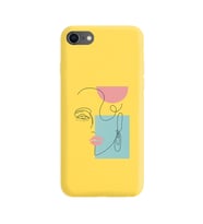 Sarı Lansman Telefon Kılıfı Iphone 8