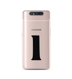 Samsung A80 Harf Tasarımlı Telefon Kılıfı I-Harfi 