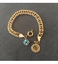 Çeyrekli Uzay Yolu Bileklik (Gold)