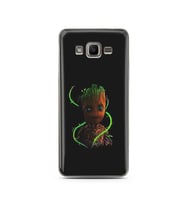 Baby Groot Tasarım Süper Şeffaf Silikon Telefon Kılıfı Samsung J2 Prime