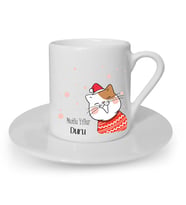 İsme Özel Kahve Fincanı-Kedi Temalı