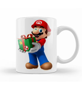 Super Mario Kupa Bardak Porselen