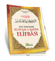 Ali Haydar Elifbası Orta Boy - Merve Yayınları