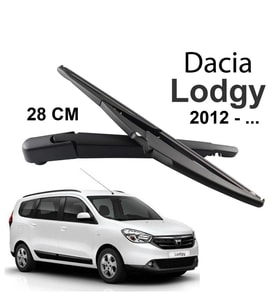 Dacia Lodgy Arka Cam Silecek Kolu ve Süpürgesi 2012 Sonrası