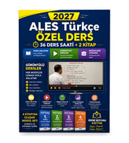 2025 ALES Türkçe Hazırlık Seti