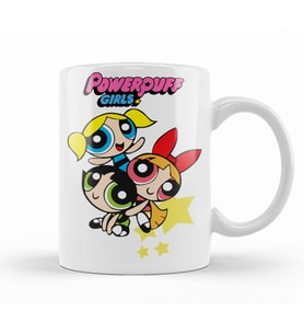 Powerpuff   Girls  Kupa  Bardak  Porselen
