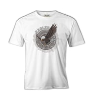 Kartal  - Flying Beyaz Erkek Tshirt