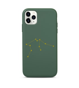 Kova Burcu (Aquario) Yıldız Haritası Tasarımlı Kılıf iPhone 11 Pro Max