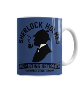 Sherlock Holmes 2 Kupa Bardak Porselen