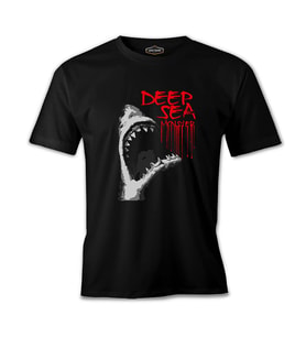 Köpek Balığı - Sea Siyah Erkek Tshirt