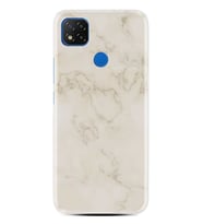 Kılıfland Xiaomi Redmi 9C Kılıf Silikon Resimli Kapak New Marble Mermer Stok 1112