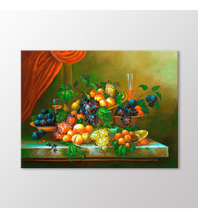 Arty Tablo Meyveler Tablo (Karışık)