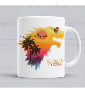 Game Of Thrones Summer İs Coming Kupa Bardak Porselen