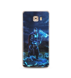 Thor Tasarım Süper Şeffaf Silikon Telefon Kılıfı Samsung C9 