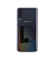 Samsung A50 Harf Tasarımlı Telefon Kılıfı D-Harfi 