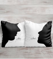 BK Gift Kişiye Özel İkili Sevgili Yastık Seti - 2