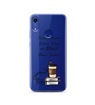 Hayat Bazen Tasarımlı Süper Şeffaf Silikon Telefon Kılıfı Huawei Honor 8A