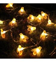 ARIGÜNEŞ ENERJİLİ 49 LED BAL ARISI BAHÇE AYDINLATMASI DEKORATİF SÜS