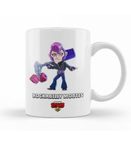 Brawl Stars Rockabılly Mortıs Kupa Bardak Porselen
