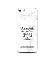 Iphone 5s Beyaz Mermer Söz Tasarımlı Telefon Kılıfı