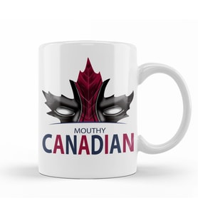 Mouthy Canadian Kupa Bardak Porselen