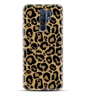 Kılıfland Xiaomi Redmi 9 Kılıf Silikon Resimli Kapak Leopar Patterny Stok 877