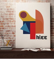 Klee Tasarımlı Kanvas Tablo 50x70cm