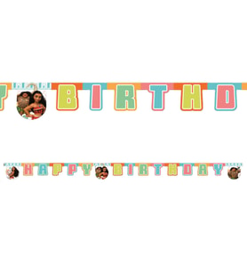 MOANA HAPPY BİRTHDAY BANNER 1.95M