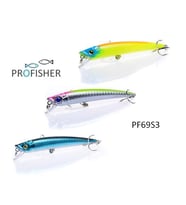 PROFISHER 3 Renk Set Sahte Sert Balık Yem 8 gr 9,5 cm