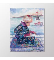 Arty Tablo Suluboya, Portre Tablo (Karışık)