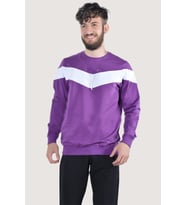Erkek Uzun Kollu Bisiklet Yaka Sweatshirt 20Y-5200210 Mor