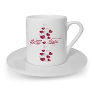 BK Gift Kişiye Özel Sevgililer Günü Temalı Türk Kahvesi Fincanı  30