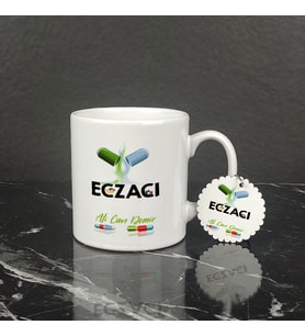 Eczacı Kupa Bardak ve Anahtarlık Set 002