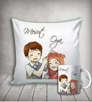 Kişiye Özel Sevgili Aşk Yastık & Kupa