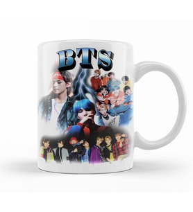 Bts  Bangtan Kupa Bardak Porselen