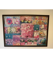 Bin Parça Puzzle Tablo (Çok Renkli)