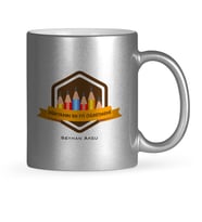 BK Gift Kişiye Özel Dünyanın En İyi Öğretmeni Gümüş Yaldızlı Kupa Bardak  21