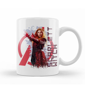 Avengers Scarlett Witch Kupa Bardak Porselen