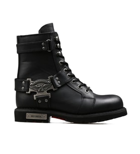 Harley Davidson Siyah Erkek Botu 025M100447-Black-Derı