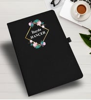 KİŞİYE ÖZEL  ÇİÇEK TEMALI  DEFTER &  AJANDA