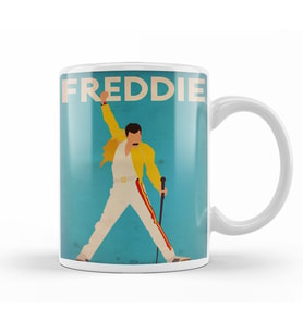 Freddie Mercury Kupa Bardak Porselen (2)