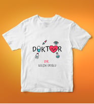 Doktor Large Beden Tshirt