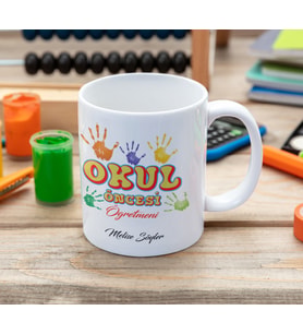 OKUL ÖNCESİ ÖĞRETMENİ KUPA BARDAK