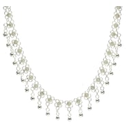 Söğütlü Silver Tek sıra Kişniş Kolye