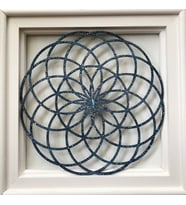 Torus Ahşap Tablo (Beyaz)
